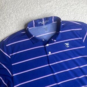 B.draddy sport men's the creek striped polo short sleeve golf stretch